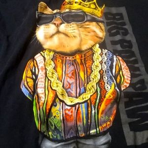 The brand is dom the size is M the color is black